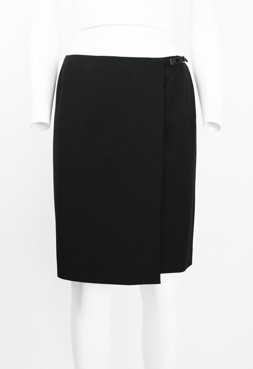 GUCCI TOM FORD SS 1998 G BUCKLE WRAP SKIRT