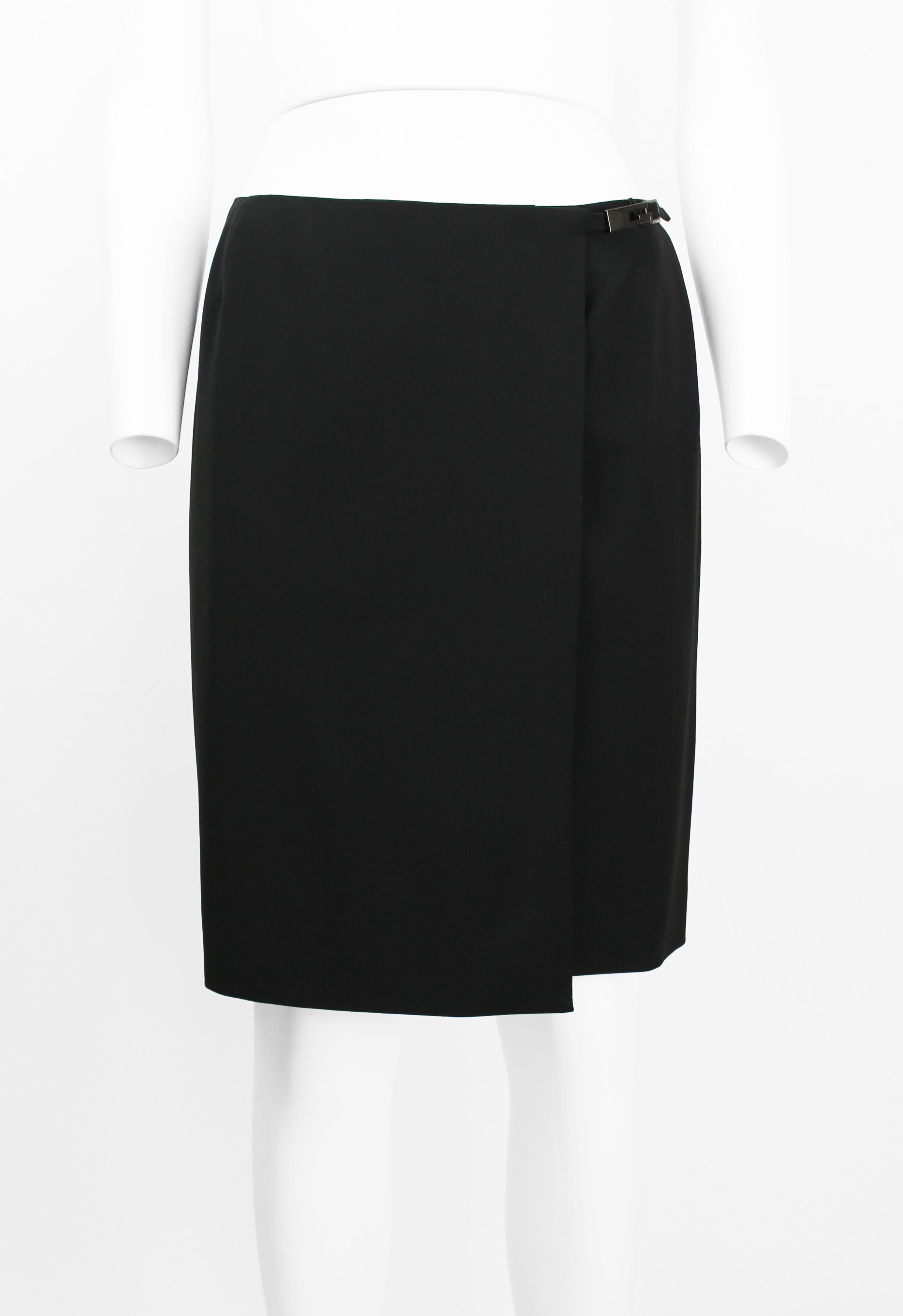 GUCCI TOM FORD SS 1998 G BUCKLE WRAP SKIRT