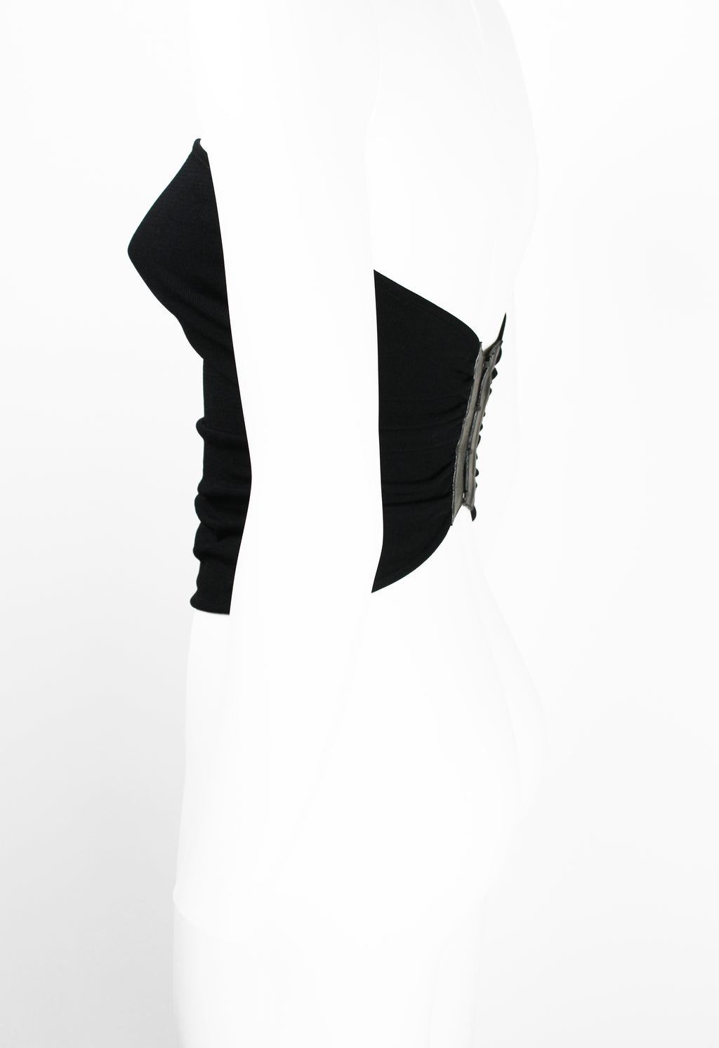 GUCCI TOM FORD SS 2001 LEATHER CLASP TUBE TOP