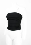 GUCCI TOM FORD SS 2001 LEATHER CLASP TUBE TOP