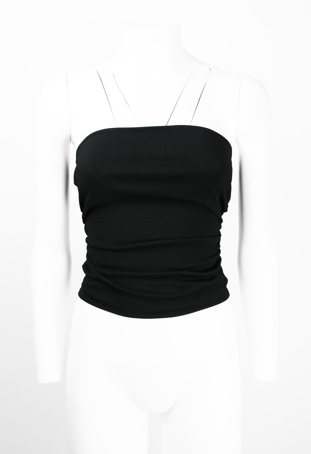 GUCCI TOM FORD SS 2001 LEATHER CLASP TUBE TOP