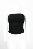 GUCCI TOM FORD SS 2001 LEATHER CLASP TUBE TOP