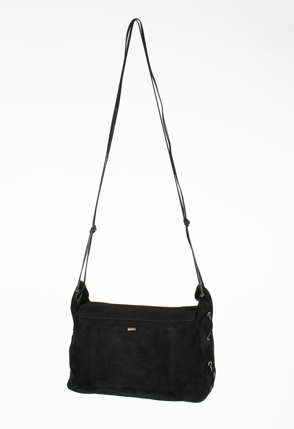 GUCCI TOM FORD SS 2002 LACE UP SUEDE HEART BAG