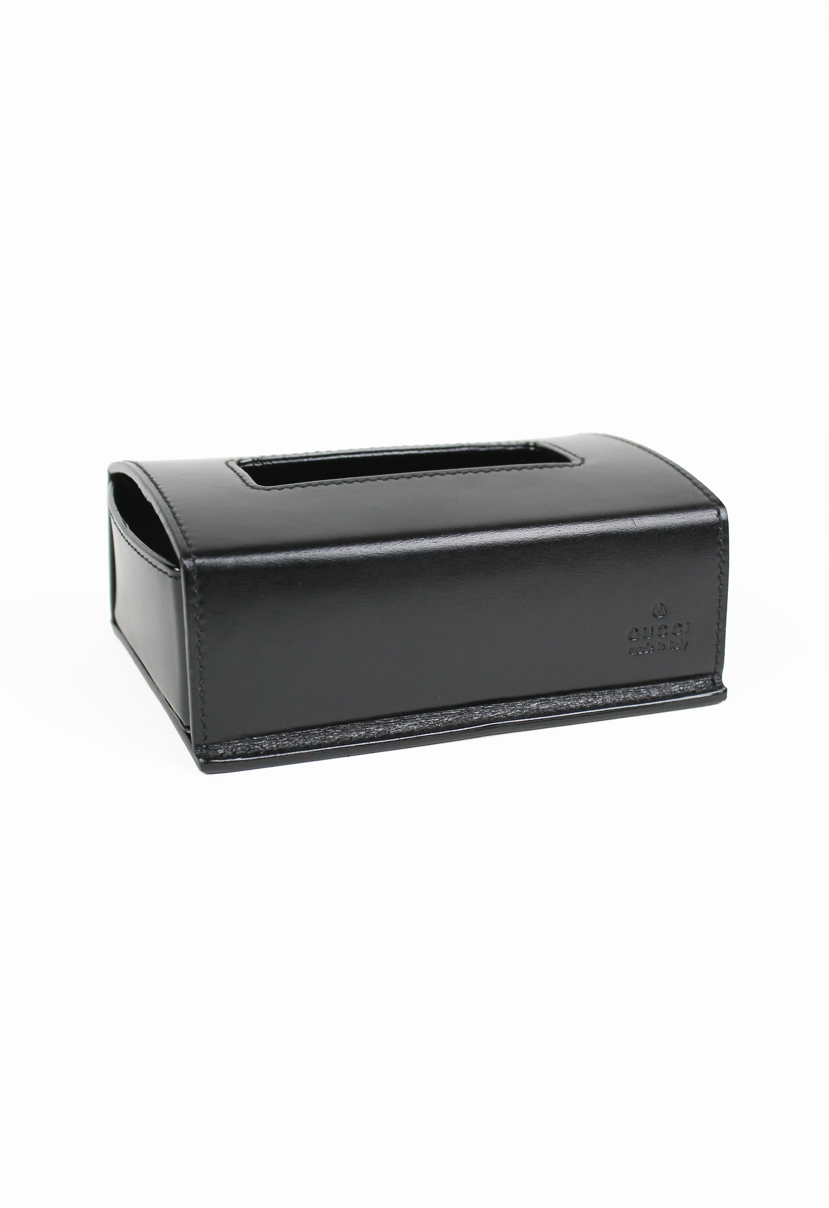 GUCCI TOM FORD LEATHER TISSUE BOX