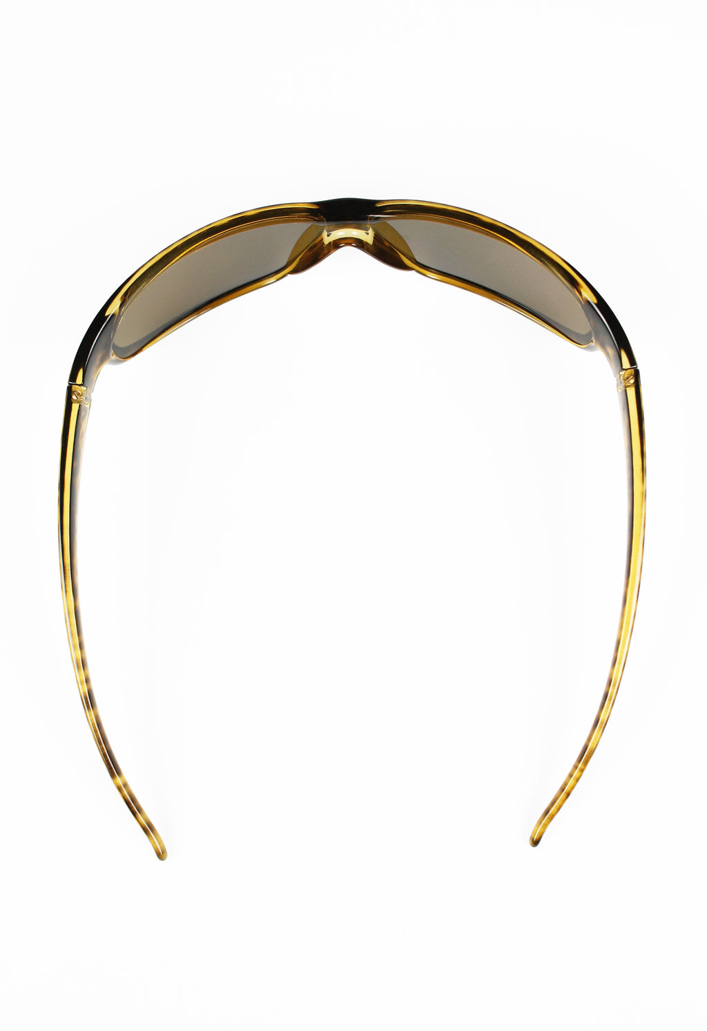 GUCCI TOM FORD TORTOISESHELL WRAPAROUND SUNGLASSES
