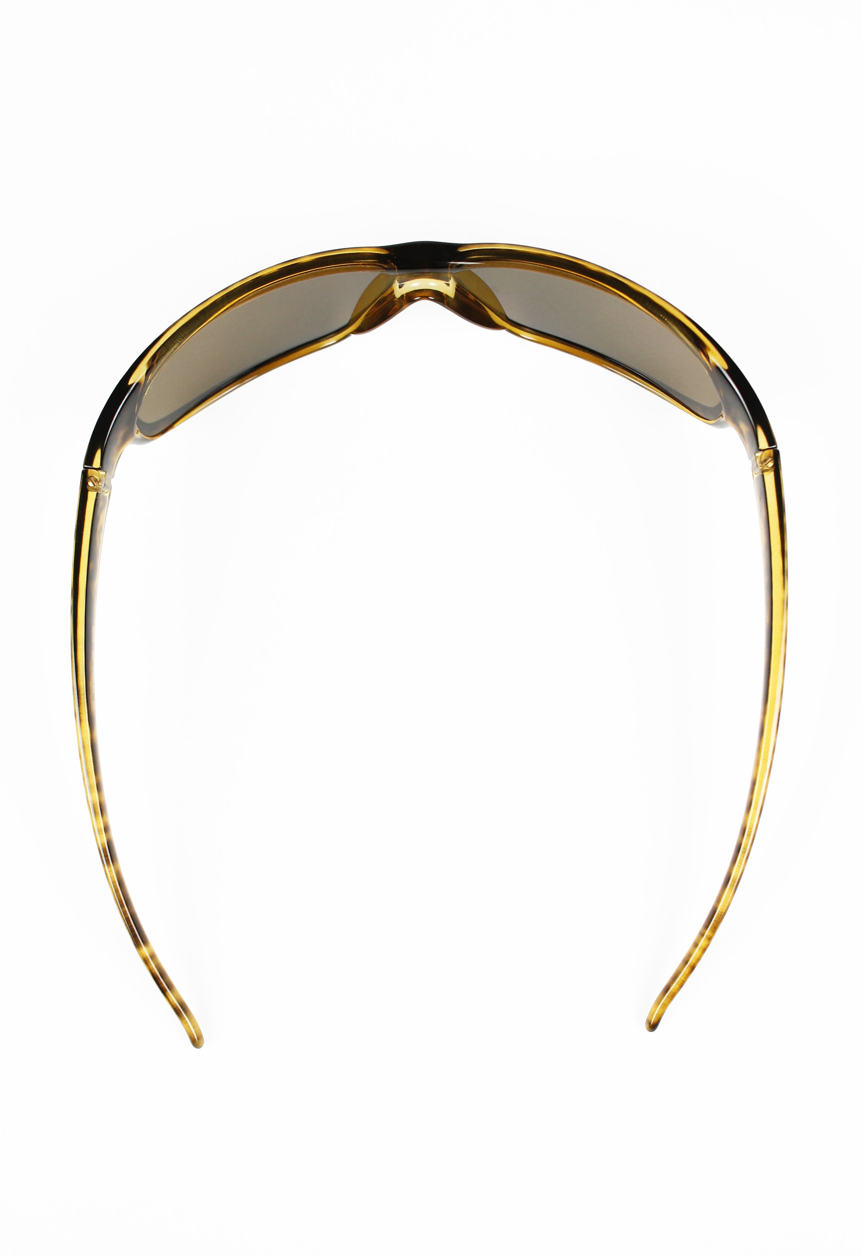 GUCCI TOM FORD TORTOISESHELL WRAPAROUND SUNGLASSES