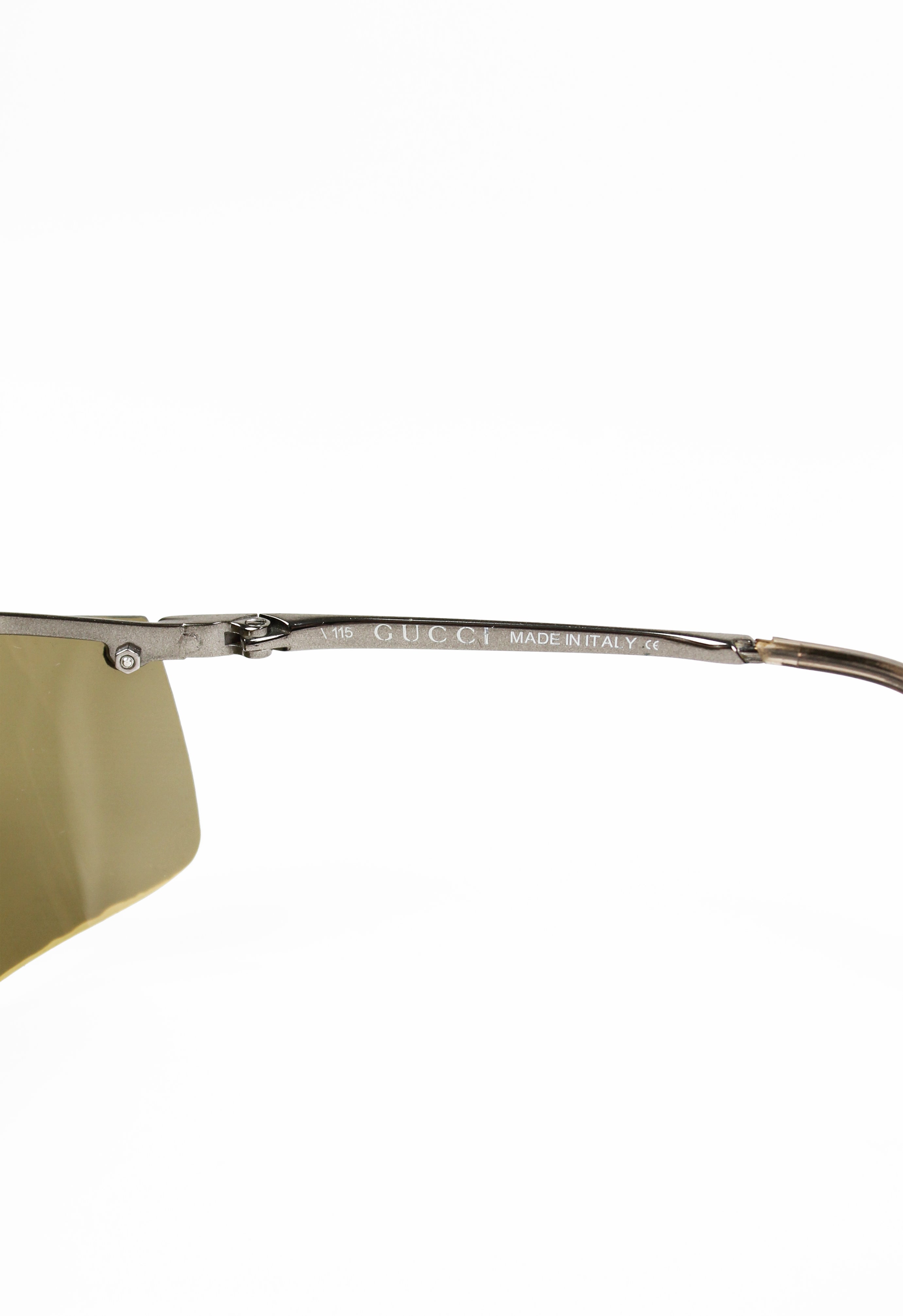 GUCCI TOM FORD WRAPAROUND BOLT SUNGLASSES