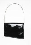 GUCCI TOM FORD FW 1997 METAL RING PATENT CONVERTIBLE SHOULDER BAG