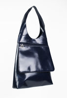 GUCCI TOM FORD SS 1996 NAVY PATENT SHOULDER BAG