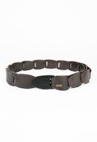 GUCCI TOM FORD SS 1997 BROWN LEATHER CHAIN BELT