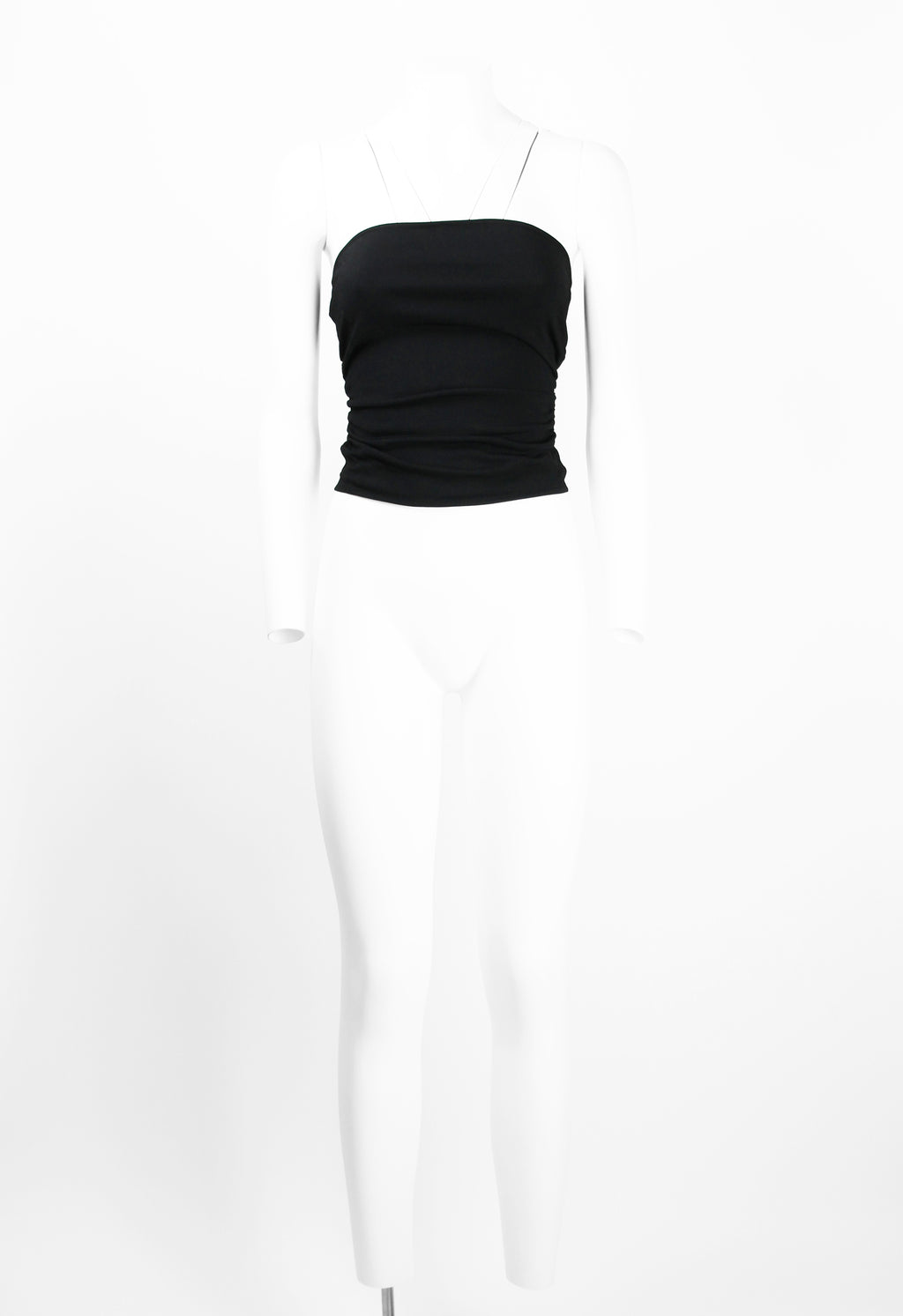 GUCCI TOM FORD SS 2001 LEATHER CLASP TUBE TOP