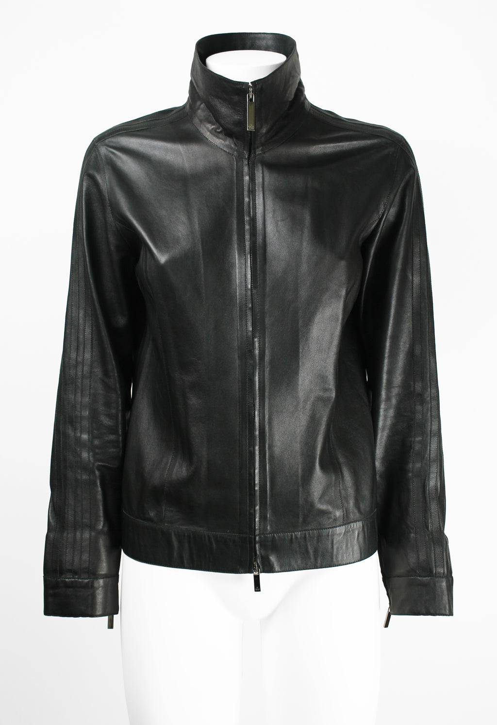 GUCCI TOM FORD SS 1999 BLACK LEATHER JACKET