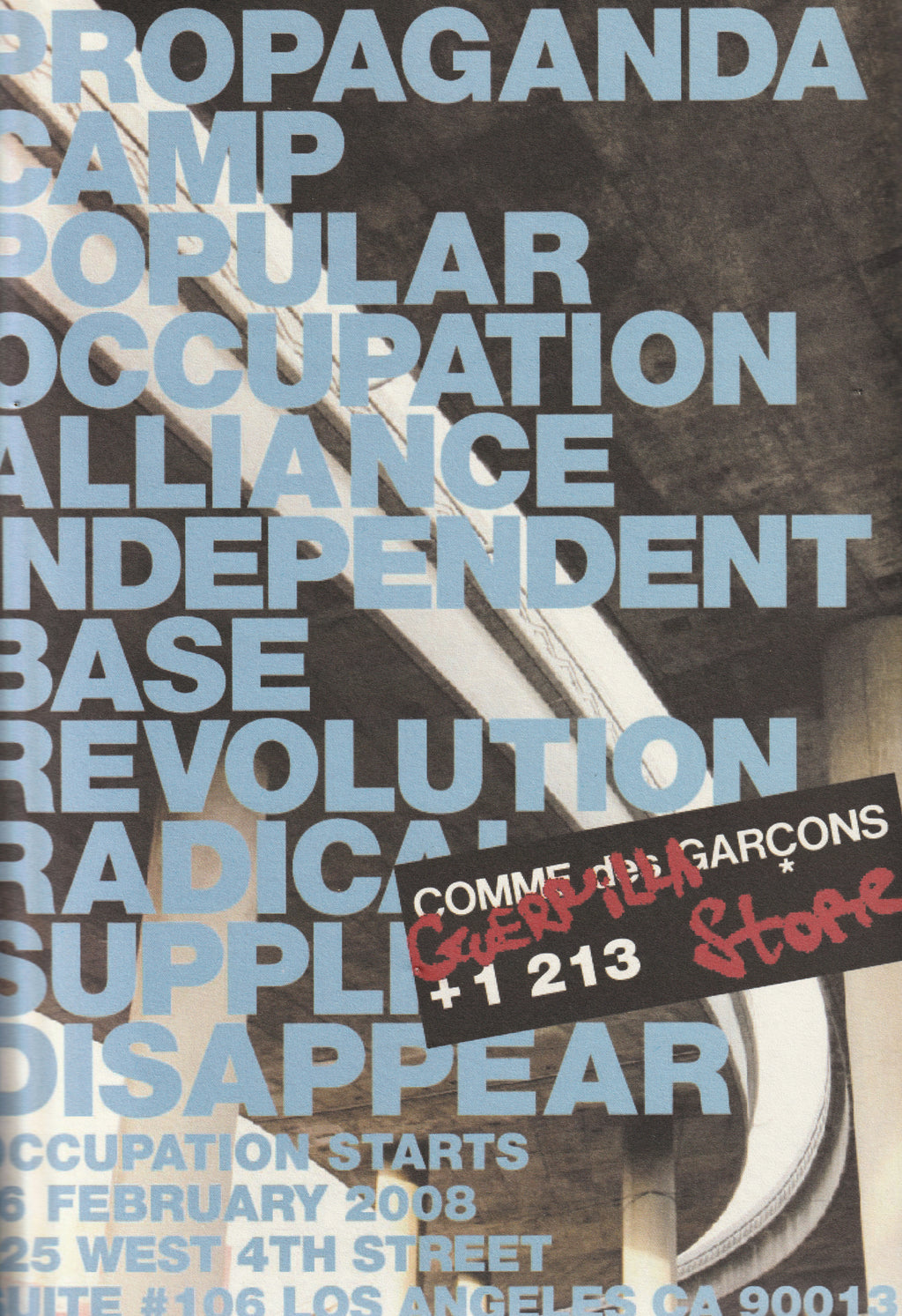 COMME DES GARCONS GUERRILLAZINE NO.6 IDEAS FOR CORPORATE SALVATION 2009