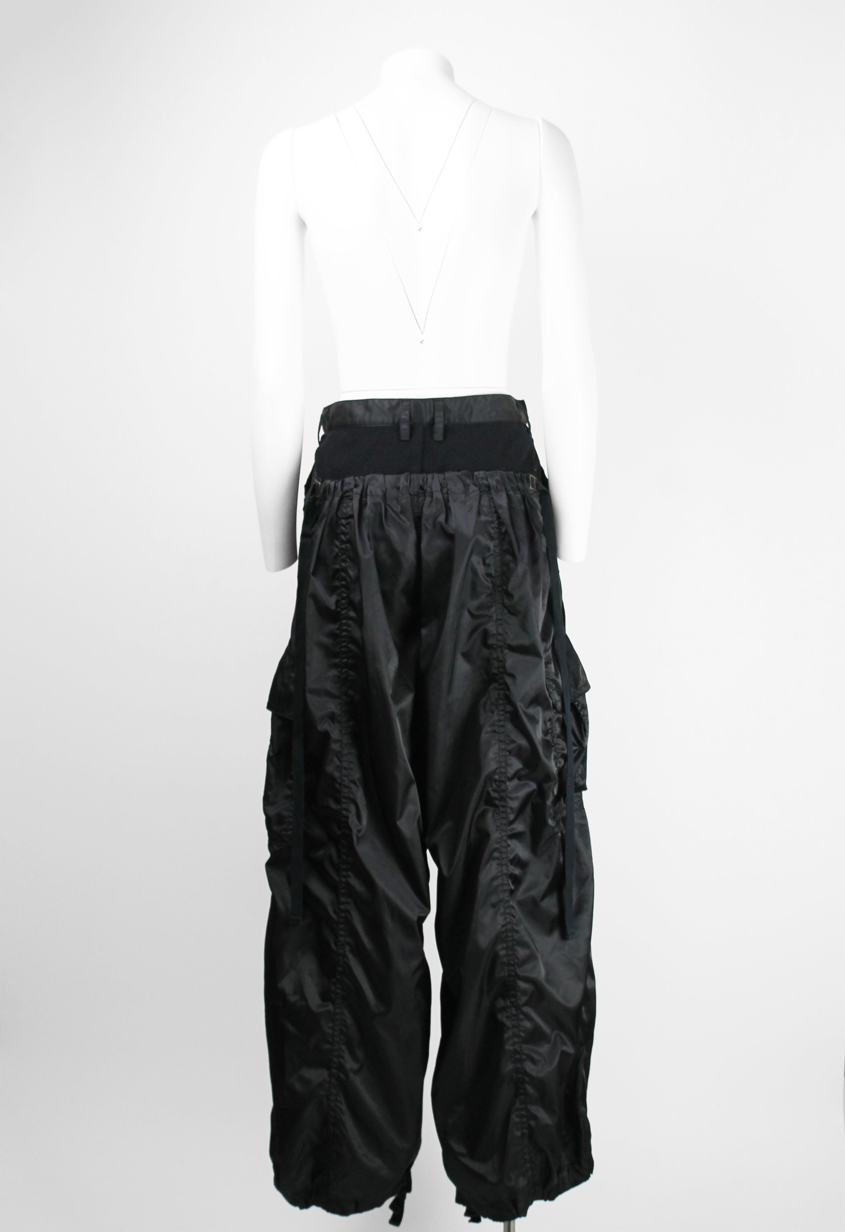 ISSEY MIYAKE FW 1998 NYLON PARACHUTE TROUSERS