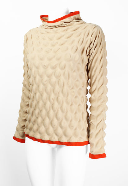 ISSEY MIYAKE FW 2000 EGG CARTON TOP