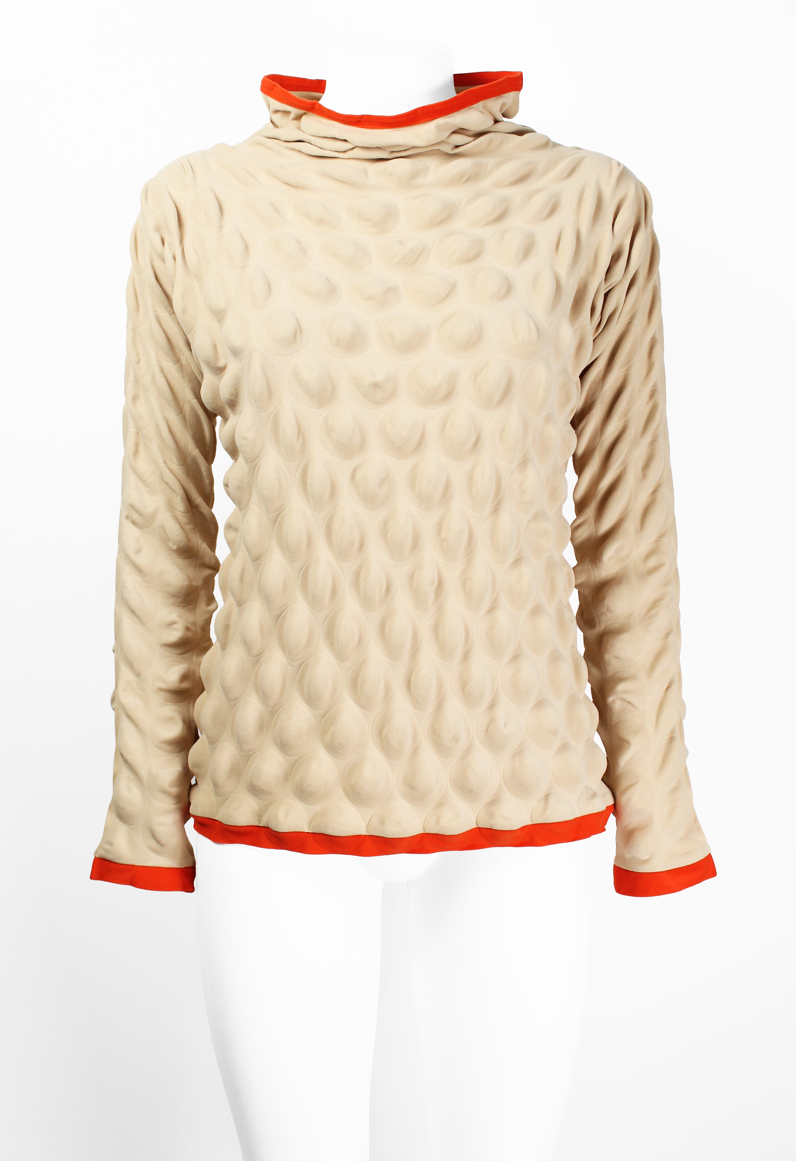 ISSEY MIYAKE FW 2000 EGG CARTON TOP