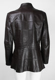 ISSEY MIYAKE FW 2002 PANELLED LEATHER JACKET