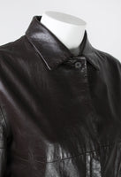 ISSEY MIYAKE FW 2002 PANELLED LEATHER JACKET