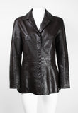 ISSEY MIYAKE FW 2002 PANELLED LEATHER JACKET