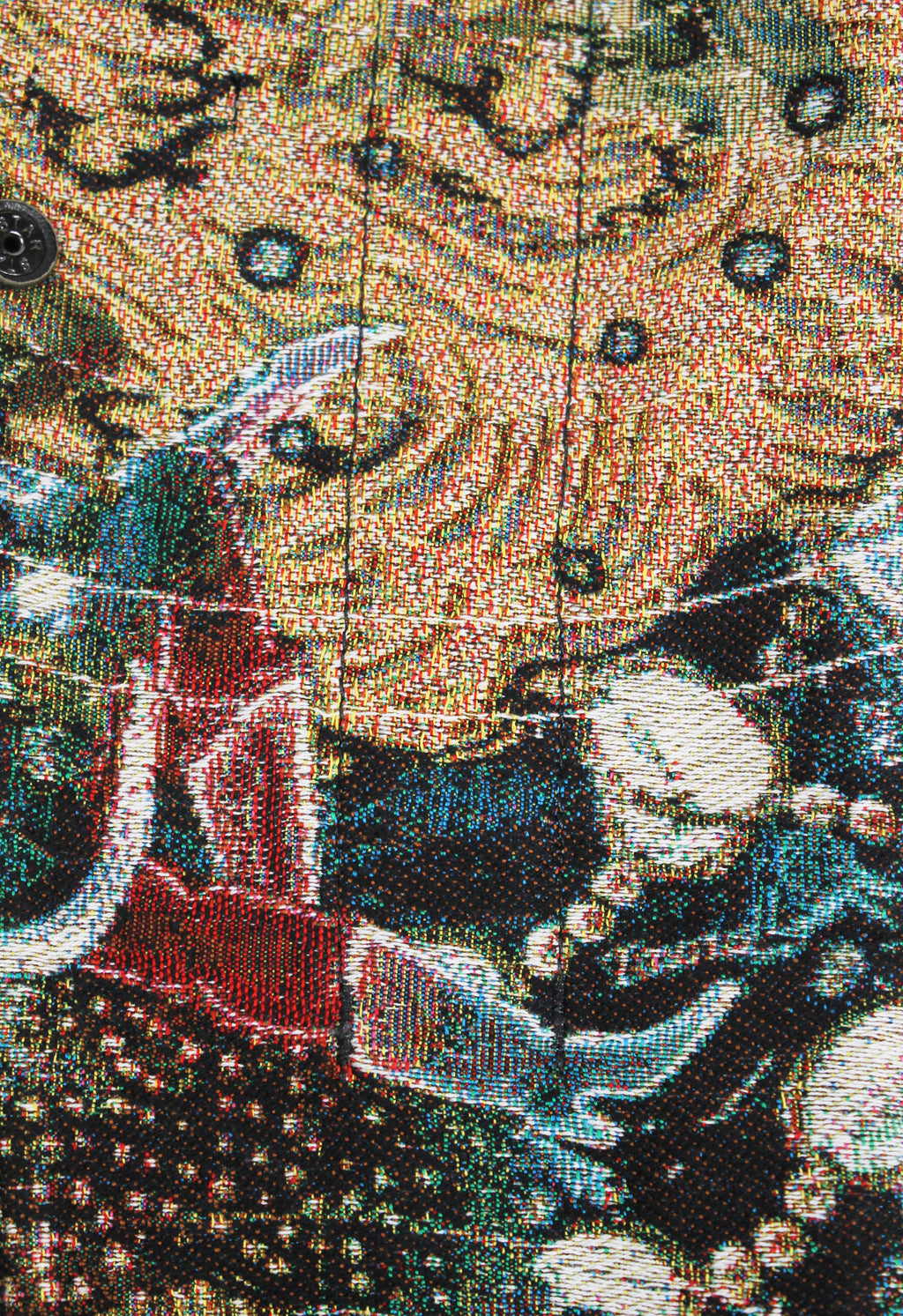 ISSEY MIYAKE FW 2007 TALL WESTERN JACQUARD GAITERS