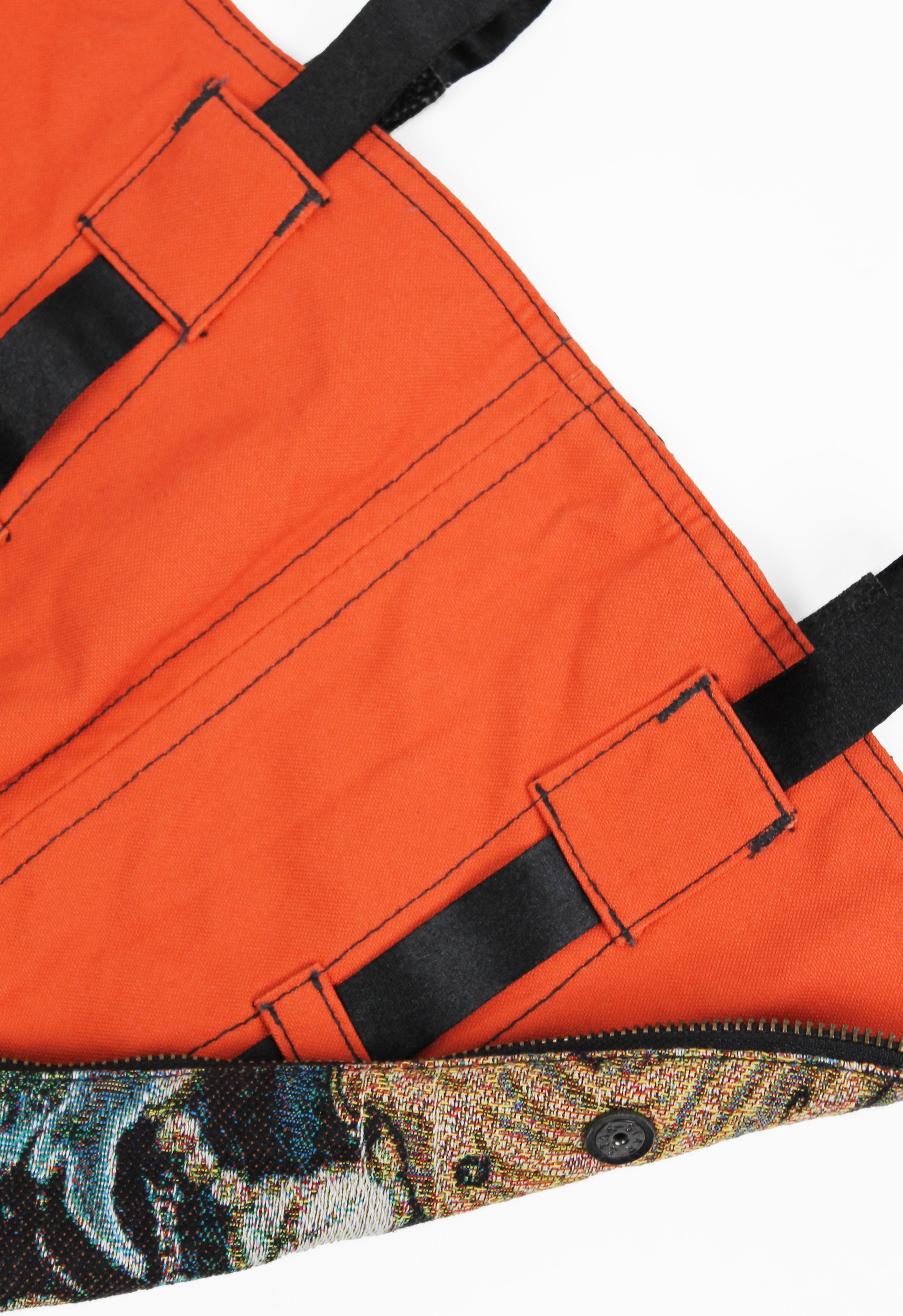 ISSEY MIYAKE FW 2007 TALL WESTERN JACQUARD GAITERS