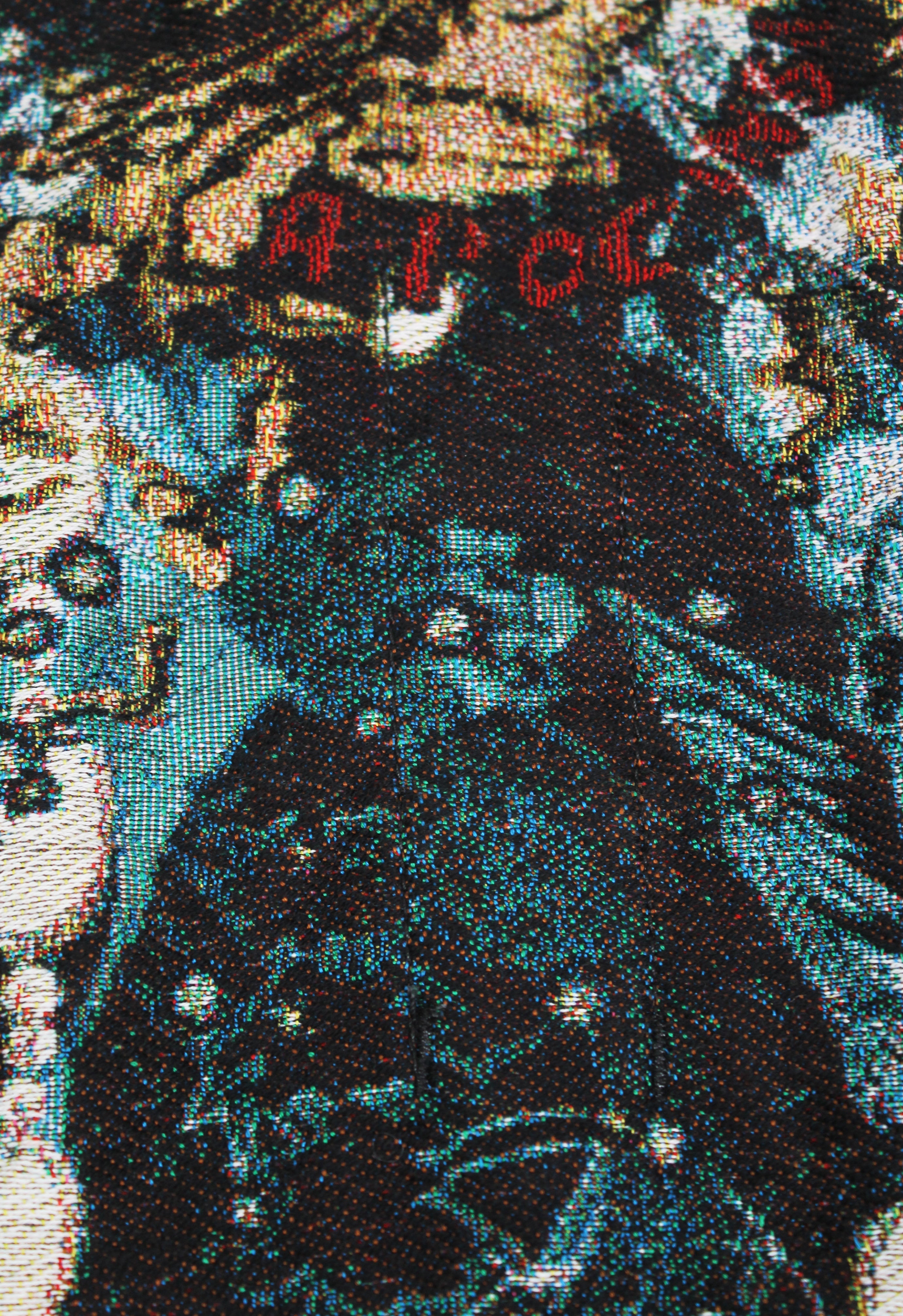 ISSEY MIYAKE FW 2007 TALL WESTERN JACQUARD GAITERS