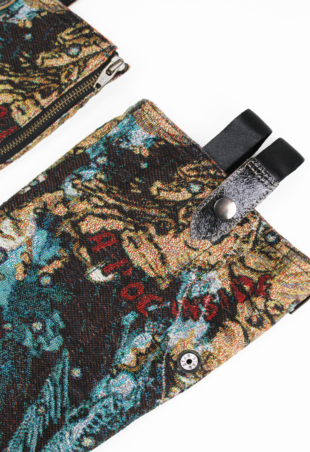 ISSEY MIYAKE FW 2007 TALL WESTERN JACQUARD GAITERS