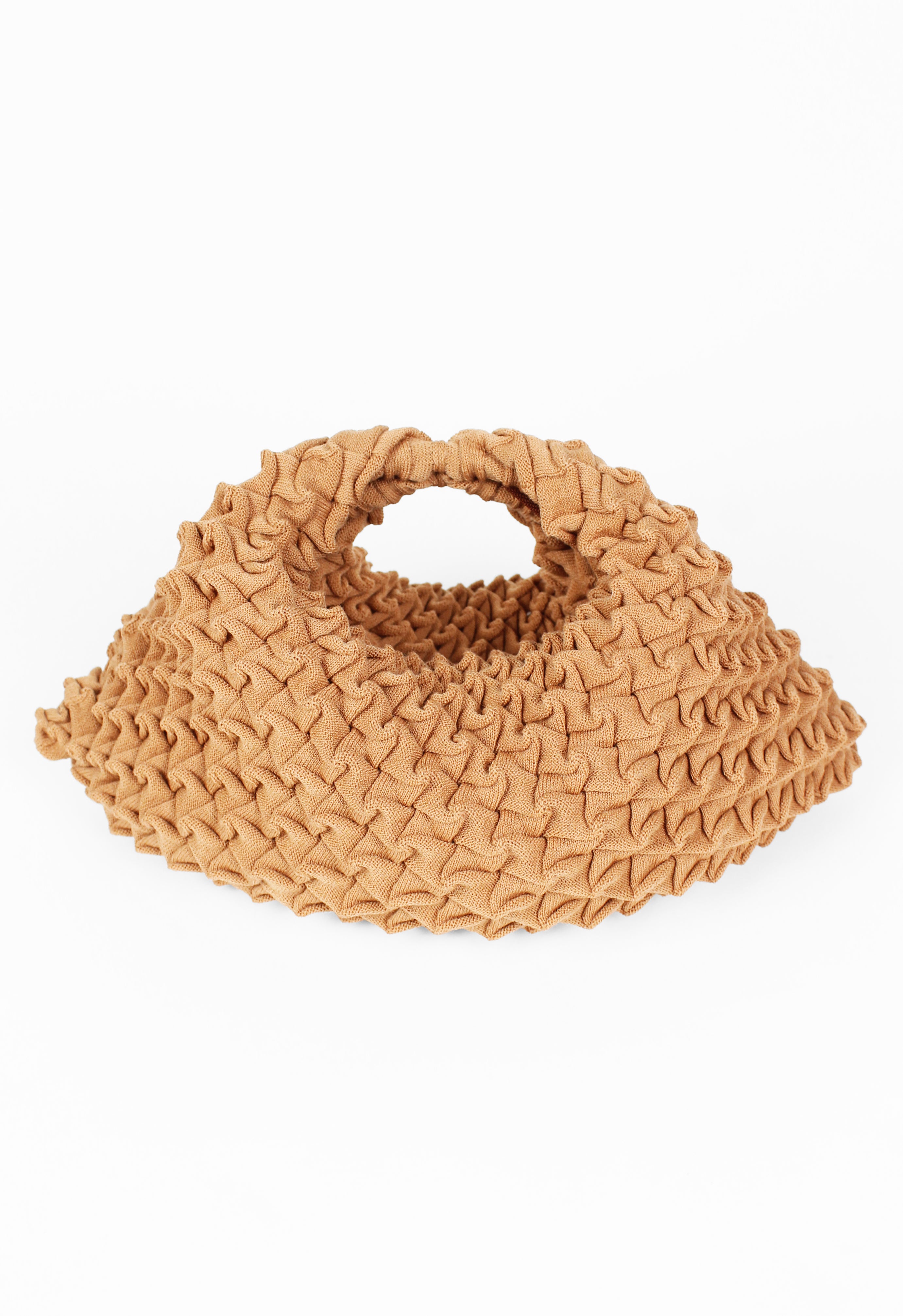ISSEY MIYAKE FW 2021 SHELL KNIT BAG