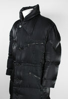 ISSEY MIYAKE MEN FW 1996 LONG METALLIC DOWN COAT