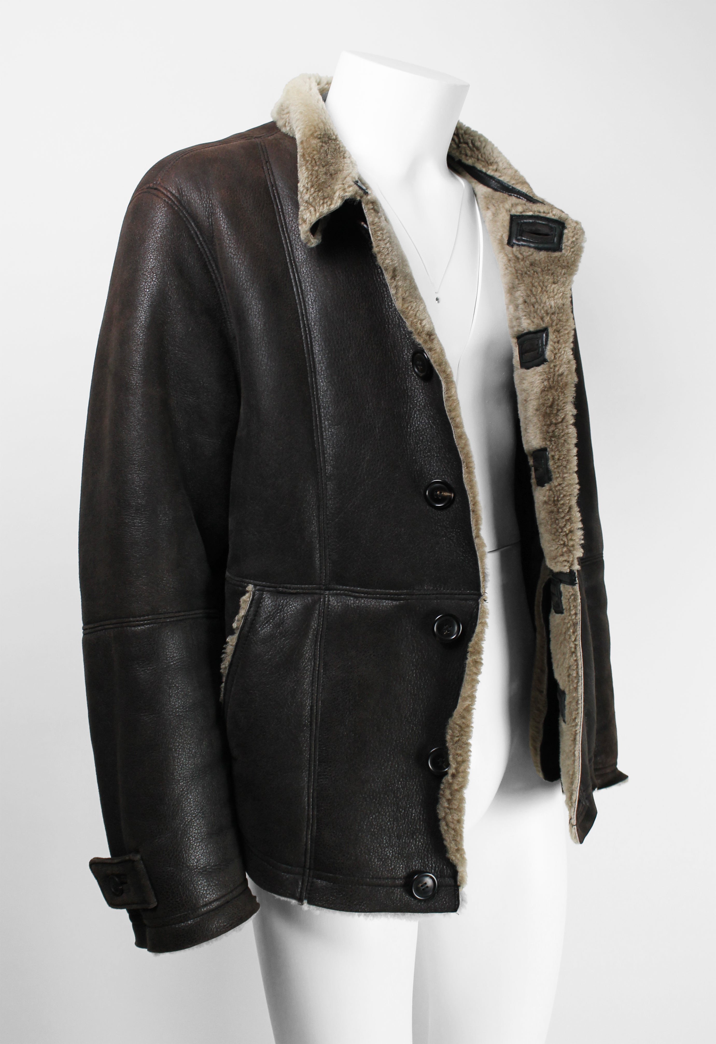 ISSEY MIYAKE MEN FW 1998 SHEARLING JACKET – THE 543