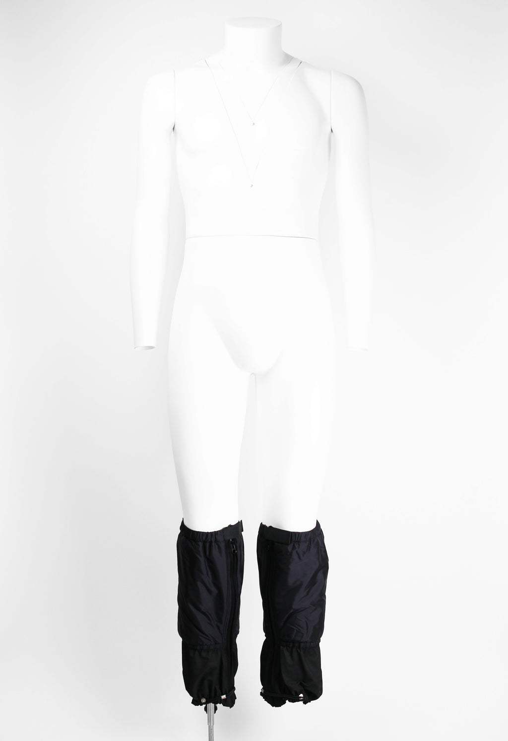 ISSEY MIYAKE MEN FW 2000 FAUX FUR LINED TECHNICAL GAITERS