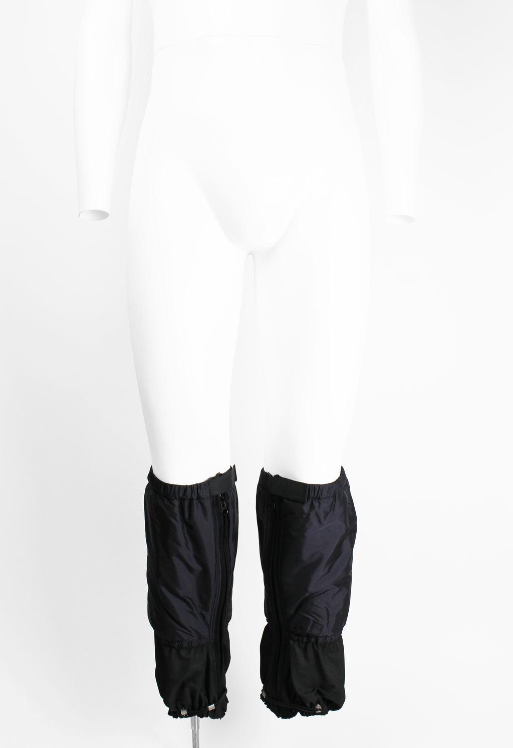 ISSEY MIYAKE MEN FW 2000 FAUX FUR LINED TECHNICAL GAITERS