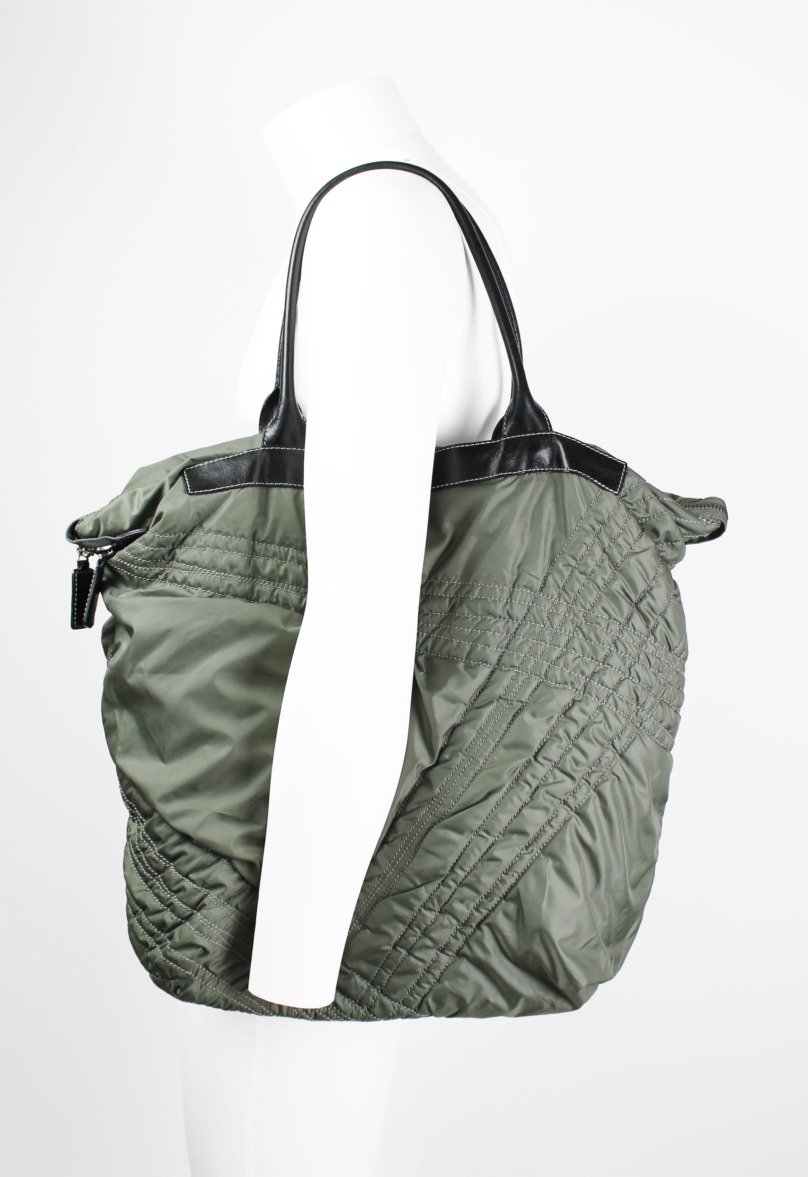 ISSEY MIYAKE MEN SS 2000 STITCHED TOTE BAG