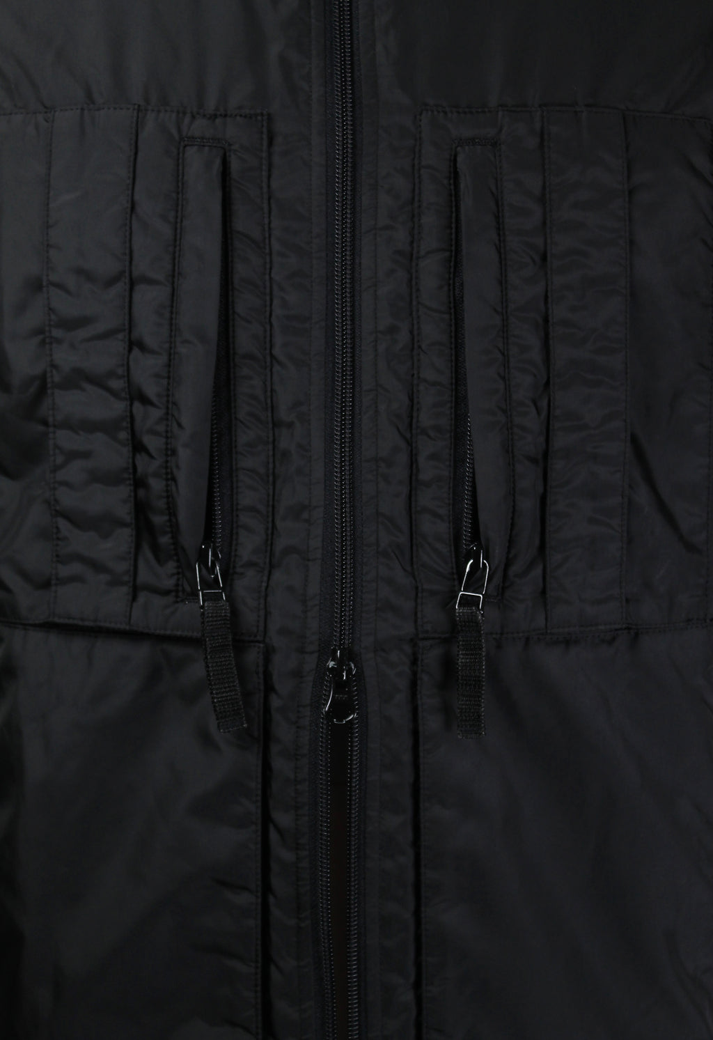 ISSEY MIYAKE MEN FW 2000 NYLON AND WOOL KNIT VEST