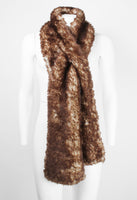 ISSEY MIYAKE MEN FW 2001 FAUX FUR SCARF