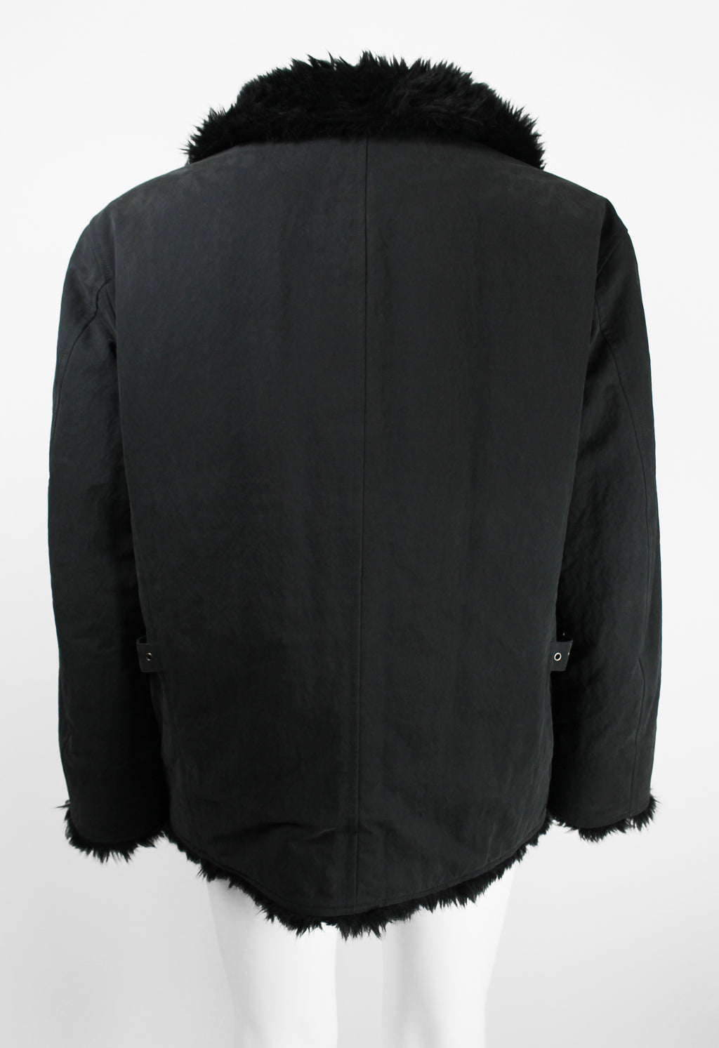 ISSEY MIYAKE MEN FW 2002 FAUX FUR JACKET