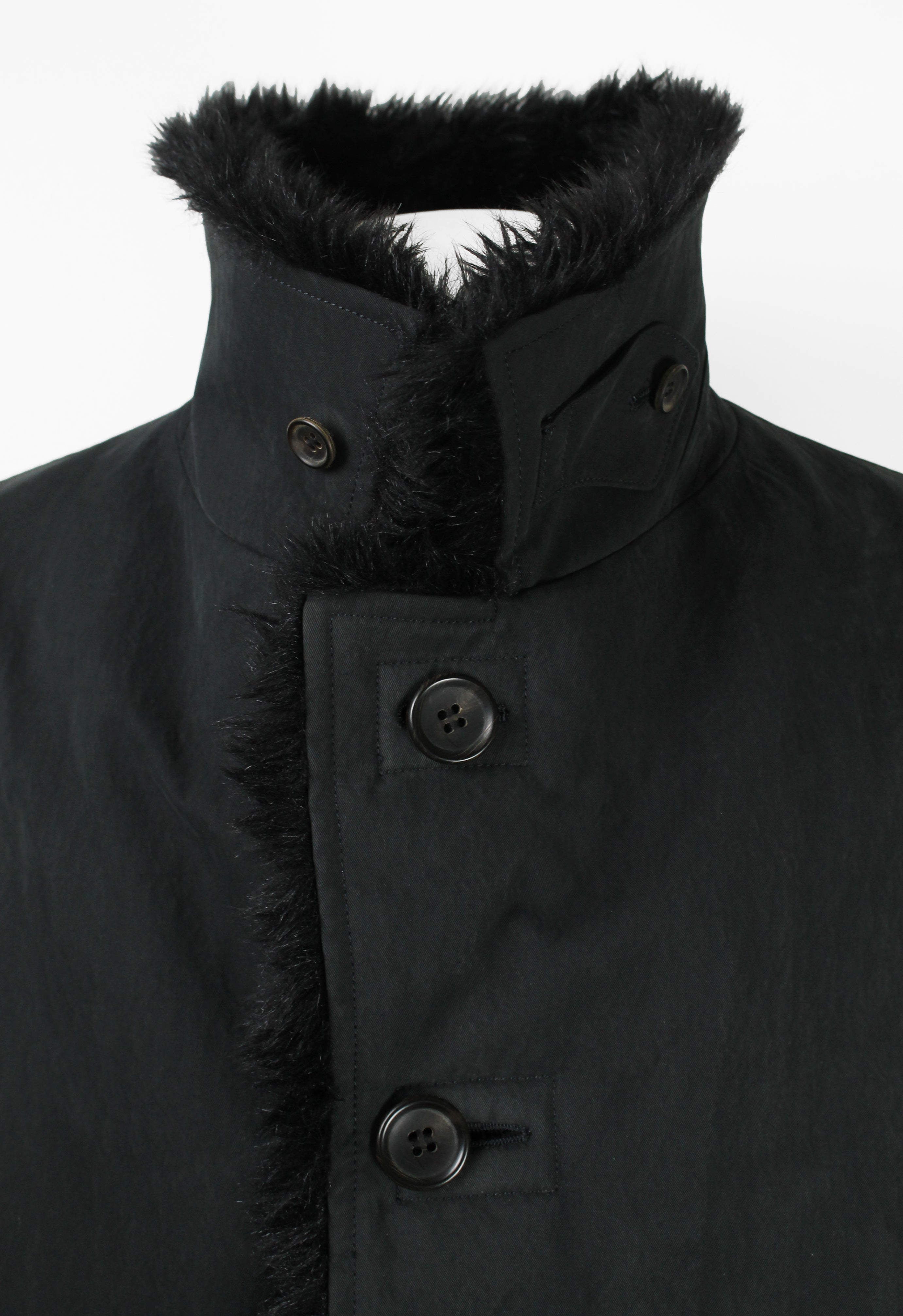 ISSEY MIYAKE MEN FW 2002 FAUX FUR JACKET