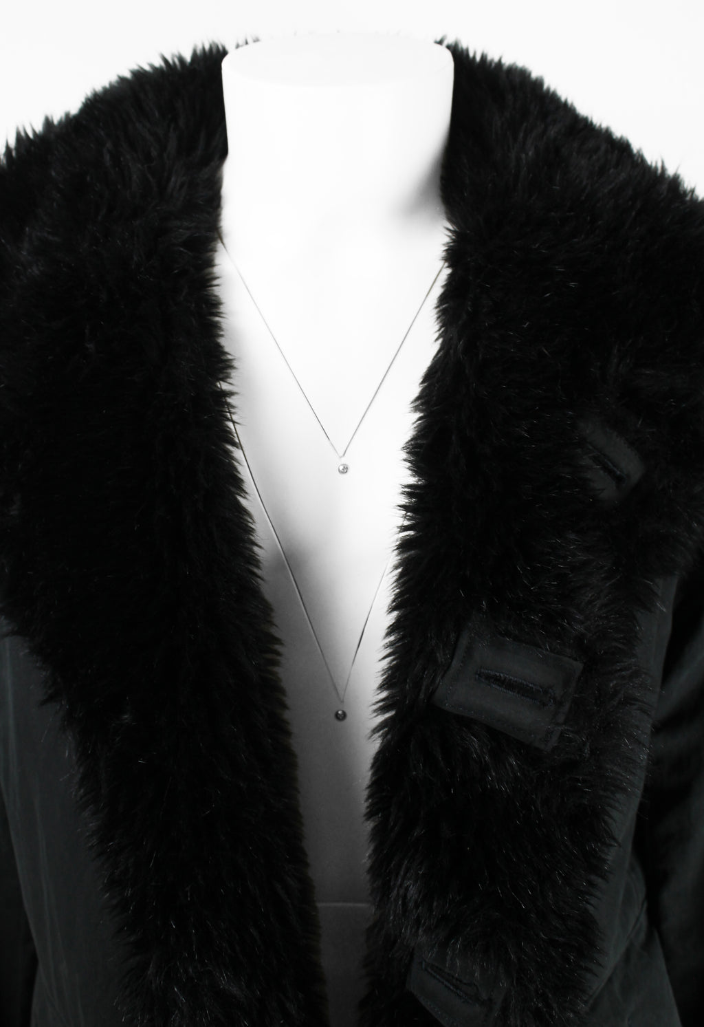 ISSEY MIYAKE MEN FW 2002 FAUX FUR JACKET