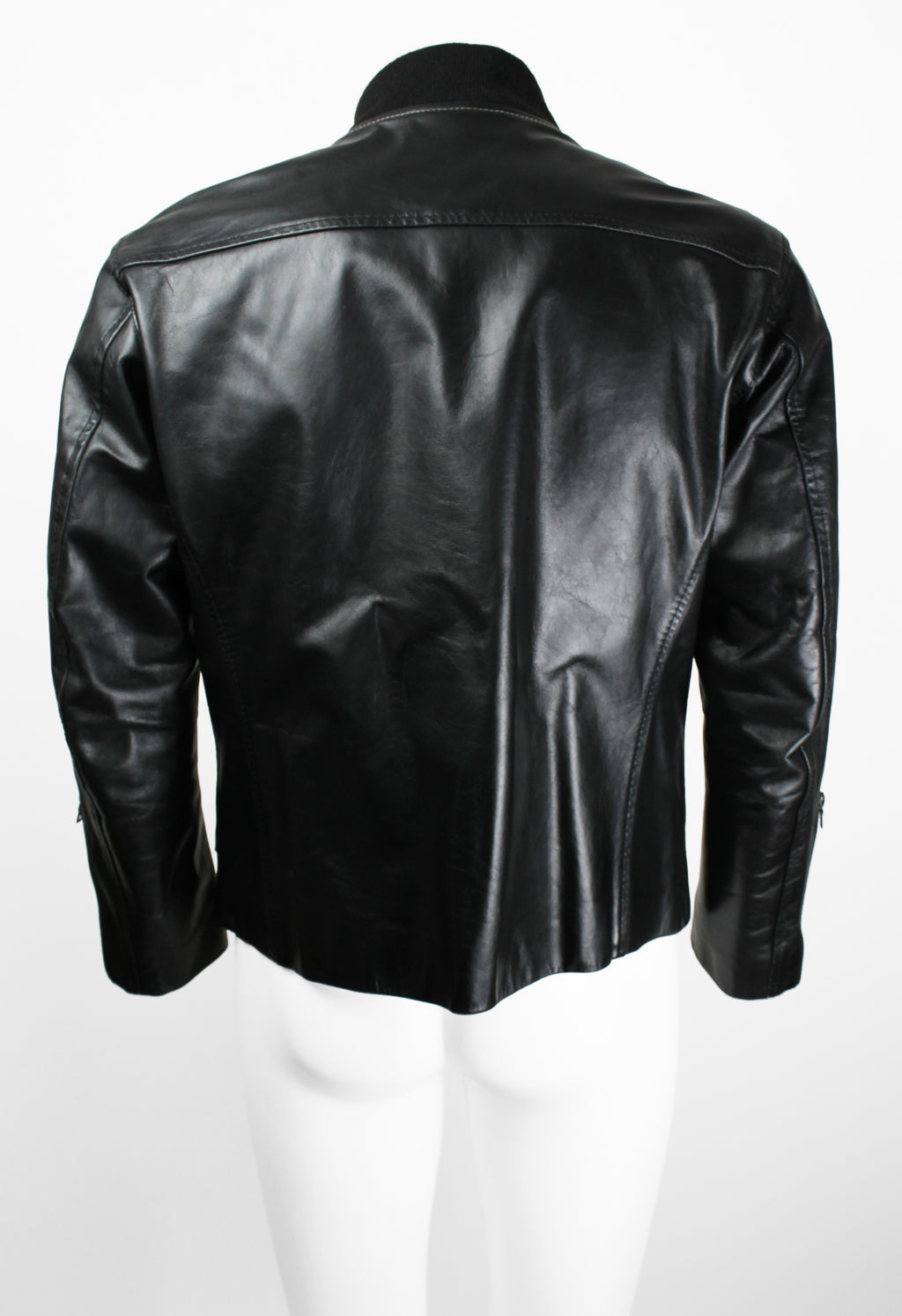 ISSEY MIYAKE MEN FW 2003 LEATHER JACKET
