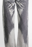 ISSEY MIYAKE MEN FW 2007 DISTRESSED ILLUSION JEANS