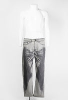 ISSEY MIYAKE MEN FW 2007 DISTRESSED ILLUSION JEANS