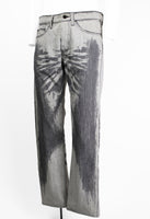 ISSEY MIYAKE MEN FW 2007 DISTRESSED ILLUSION JEANS