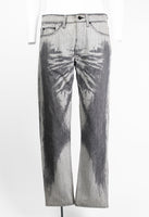 ISSEY MIYAKE MEN FW 2007 DISTRESSED ILLUSION JEANS