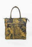 ISSEY MIYAKE MEN FW 2007 TROMPE L'OEIL PRINTED LEATHER BAG