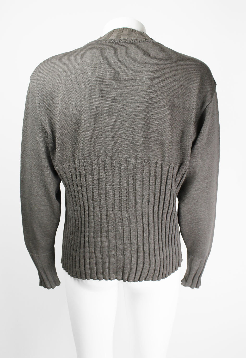 ISSEY MIYAKE MEN SS 1995 EXAGGERATED RIBBED KNIT