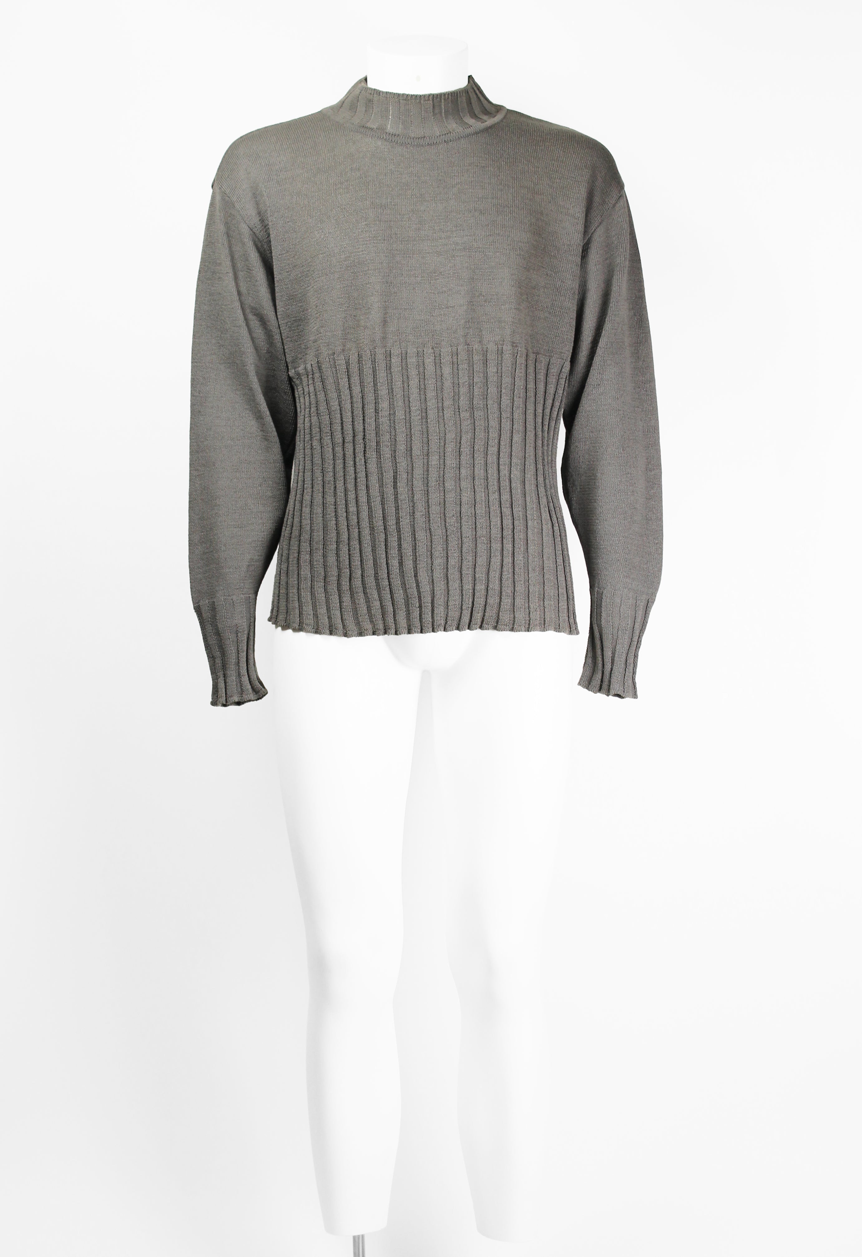ISSEY MIYAKE MEN SS 1995 EXAGGERATED RIBBED KNIT