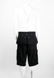 ISSEY MIYAKE MEN SS 2004 DETACHABLE POUCH CARGO SHORTS
