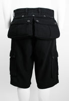 ISSEY MIYAKE MEN SS 2004 DETACHABLE POUCH CARGO SHORTS