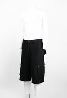 ISSEY MIYAKE MEN SS 2004 DETACHABLE POUCH CARGO SHORTS