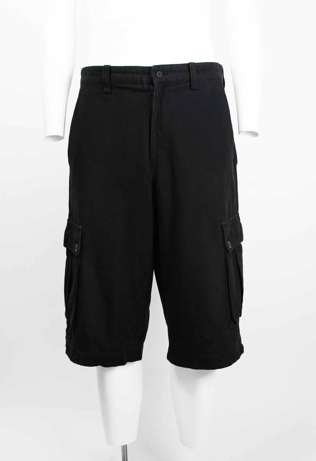 ISSEY MIYAKE MEN SS 2004 DETACHABLE POUCH CARGO SHORTS